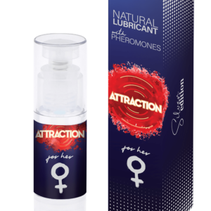 LUBRICANT WITH PHEROMONES ATTRACTION FOR HER