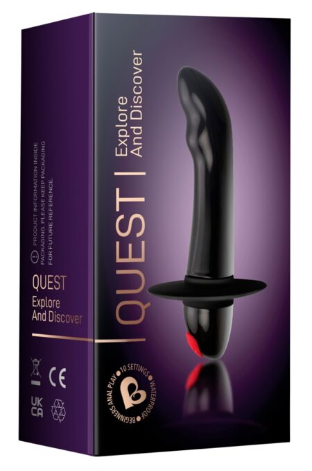 Rocks Off Quest Black – eesnäärmevibraator