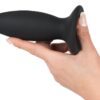 Black Velvets Recharge Plug S – väike vibreeriv anaaltapp algajale
