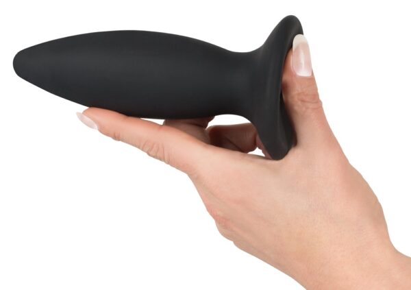 Black Velvets Recharge Plug S – väike vibreeriv anaaltapp algajale