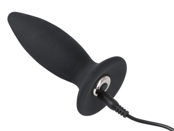 Black Velvets Recharge Plug S – väike vibreeriv anaaltapp algajale