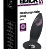 Black Velvets Recharge Plug S – väike vibreeriv anaaltapp algajale